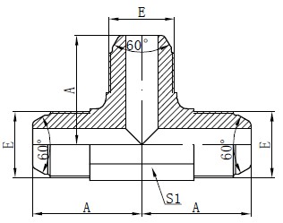 Vinner Standard AK Fitting Tegning